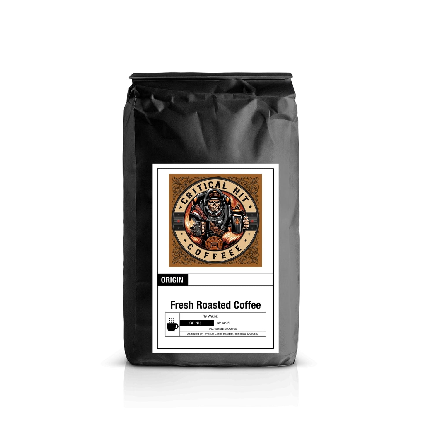 Hit Crit Coffee: 100 % Costa Rica - Free Shipping - Small Batch Roasted